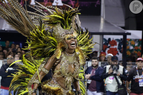 Carnaval de São Paulo: Ivi Mesquita é musa da Vai-Vai