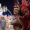 Carnaval de São Paulo: Savia David é rainha de bateria da Unidos de Vila Maria e musa da escola de samba carioca Beija-Flor de Nilópolis