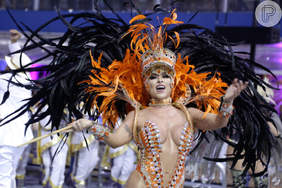 Carnaval de São Paulo: Ana Paula Minerato é musa da escola Acadêmicos de Tatuapé