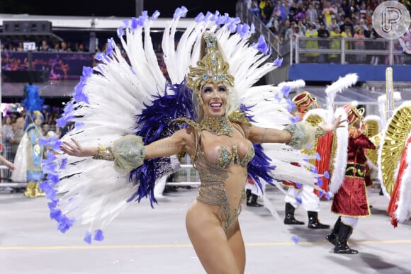 Carnaval de São Paulo: Tati Minerato, musa da escola Águia de Ouro, volta a desfilar neste sábado, 29 de fevereiro de 2020