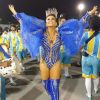 A ex-Panicat Tânia Oliveira estreou neste carnaval como Madrinha de Bateria da Escola de Samba Acadêmicos do Tucuruvi, do Grupo de Acesso do Carnaval Paulistano