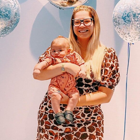 Filho de Marília Mendonça, Léo completou 3 meses de vída