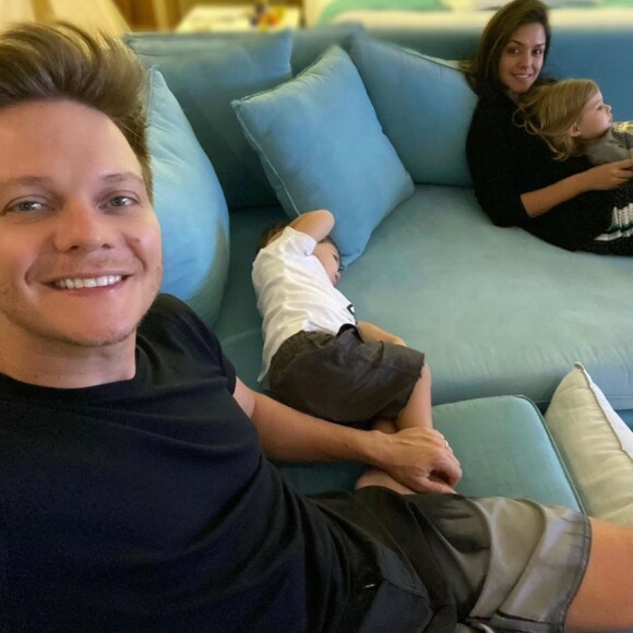 Thais Fersoza e Michel Teló mudaram rotina por conta da quarentena e estão priorizando a família