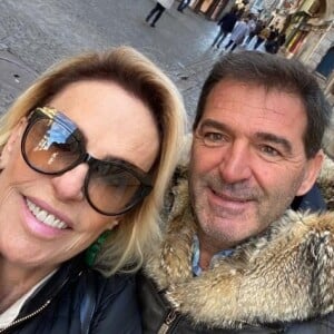 Ana Maria Braga se casou com o empresário Johnny Lucet em fevereiro de 2020