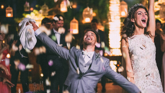 Junior Lima e Monica Benini se casam em São Paulo: 'Tamanha felicidade'