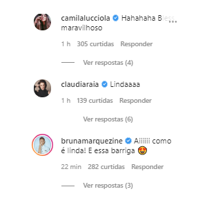 Bruna Marquezine elogia Giovanna Ewbank por vídeo dançando