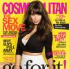 Kim Kardashian diz que à revista amerciana 'Cosmopolitan' que Kanyew West é seu melhor amigo, em 27 de fevereiro de 2013