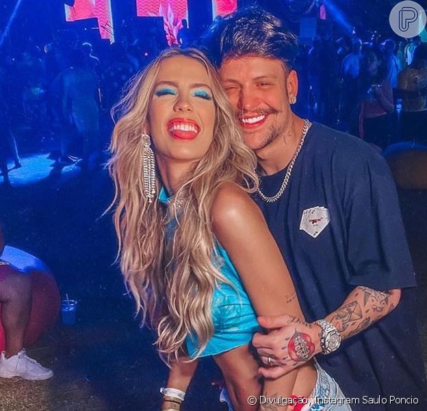 Saulo Poncio e Gabi Brandt reataram o casamento