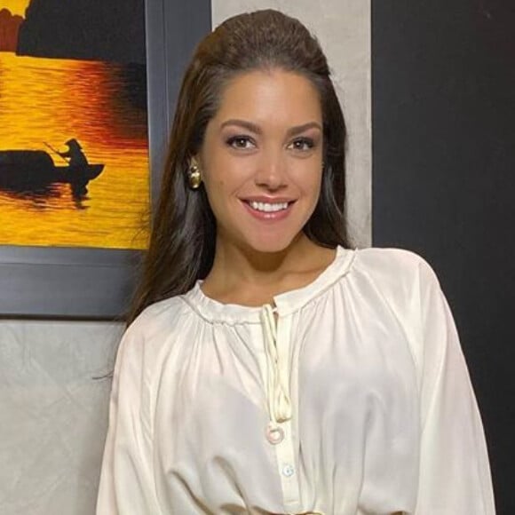 Thais Fersoza foi apoiada pelo marido, Michel Teló, a cortar seu cabelo: 'Talentosa em tudo que faz'