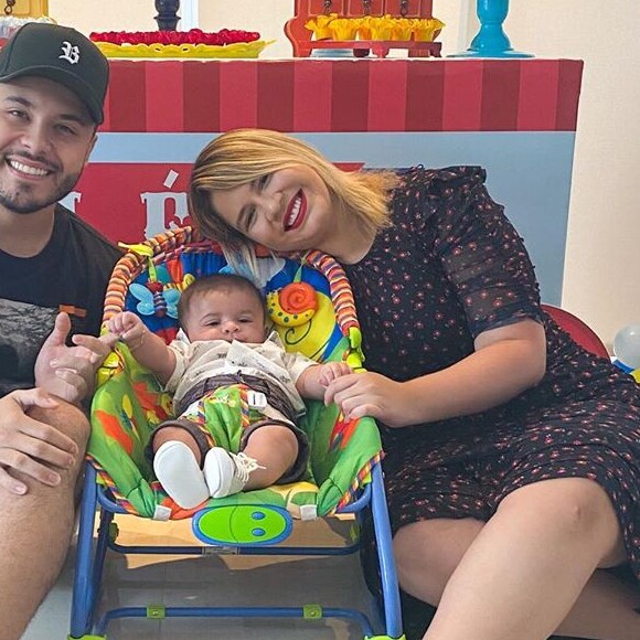 Marília Mendonça revela incentivar o filho a gostar de Luan Santana
