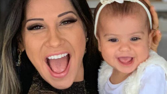 Mayra Cardi cita desafio de ser mãe em foto com filha: 'Chance de mudar futuro'