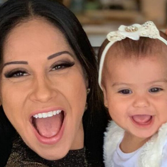Em foto com a filha, Mayra Cardi fez desabafo: 'Gente triste faz gente triste'