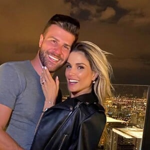 Flávia Viana e Marcelo Zangrandi planejam casamento para janeiro de 2021