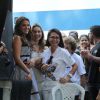 Sasha Meneghel e Bruna Marquezine também compareceram à festa dos 25 anos da Fundação Xuxa Meneghel