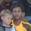 Filho de Neymar, Davi Lucca 'reagiu' com bronca no pai