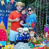 Marília Mendonça organiza festa em casa para comemorar 6 meses do filho, Léo