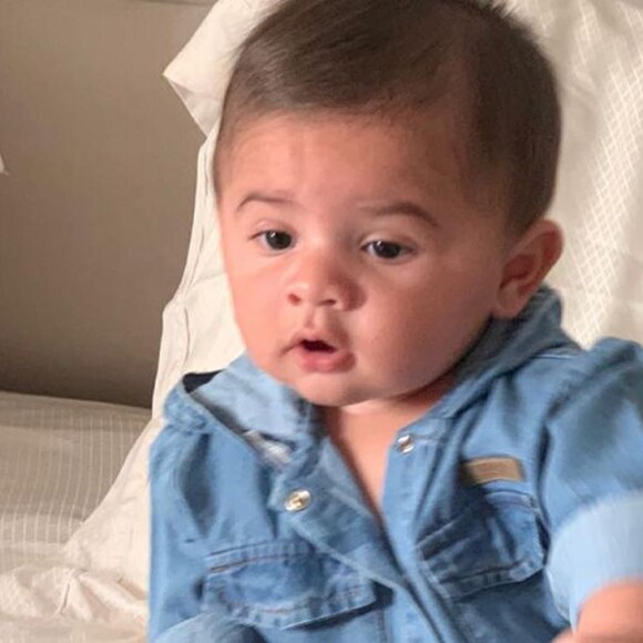 Léo, filho Marília Mendonça e Murilo Huff, completou 6 meses