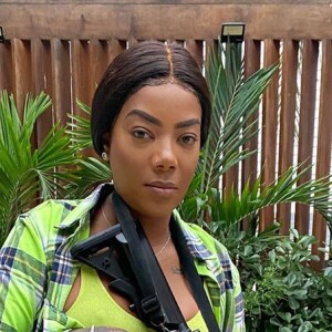 Ludmilla não escondeu a animação para fazer sua estreia na TV