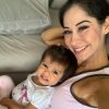 Mayra Cardi mora com a filha, Sophia, de 1 ano