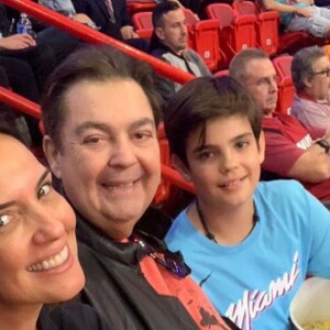 João Guilherme, filho mais velho de Faustão e Luciana Cardoso, tem 16 anos