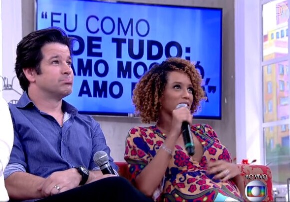 Taís Araujo revela desejo de gravidez e brinca: 'Sorvete de limão faz bem pra digestão'