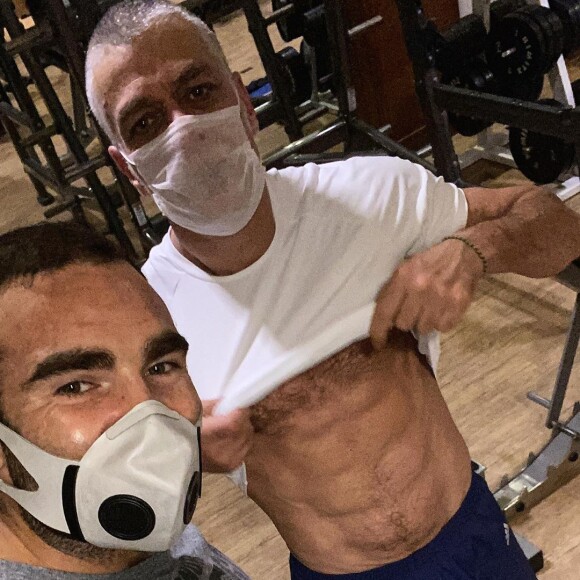 Fábio Assunção emagreceu 27 kg após aliar dieta e treinamento com o personal Chico Salgado