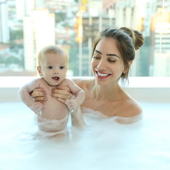 Filho de Alok e Romana Novais, Ravi tem sete meses