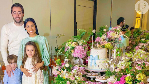 Simaria comemora aniversário de 8 anos da filha, Giovanna, em 1 de agosto de 2020