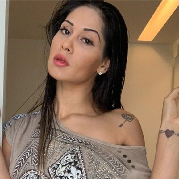 Mayra Cardi recebeu intimação que não pode mais citar o nome do ex Arthur Aguiar em público