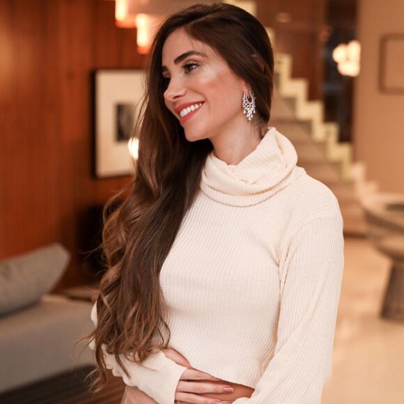 Romana Novais não descuida do corpo e da saúde na gravidez