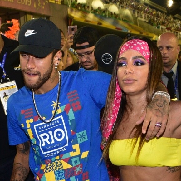 Anitta e Neymar já viveram affair no Carnaval de 2019