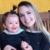 Filha de Thaeme Mariôto, Liz, de 1 ano, foi alvo de ataque na web