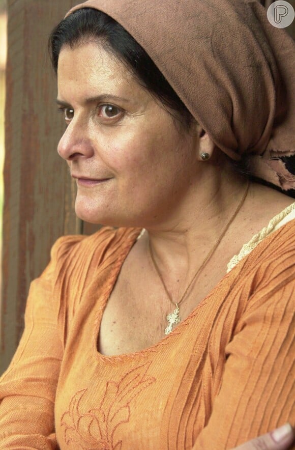 Na novela 'Pantanal', Jussara Freire foi Filó, mulher de José Leôncio (Claudio Marzo) e mãe de um dos seus filhos, Tadeu (Marcos Palmeira)