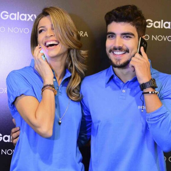 Grazi Massafera está namorando Caio Castro há um ano