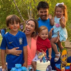 Patricia Abravanel abre álbum de fotos da festa de aniversário do filho Pedro