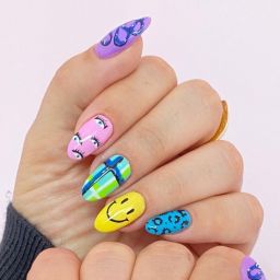 Unha divertida: uma tendência de nail art para se apaixonar