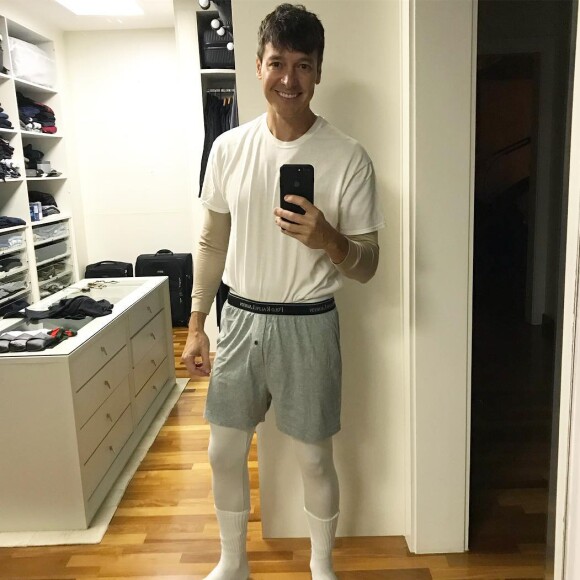 Rodrigo Faro tem closet em casa