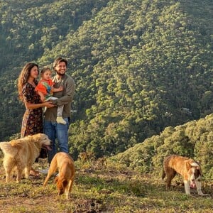 Bruno Gissoni é casado com Yanna Lavigne, com quem tem uma filha