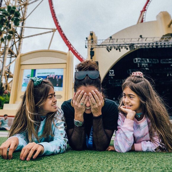 Giovanna Antonelli também é mãe das gêmeas Sofia e Antonia