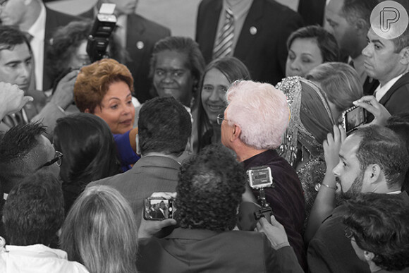 Aguinaldo Silva, que confessou ter ficado emocionado com o carinho de Dilma Rousseff, comemorou ao ouvir de um assessor: 'A Presidenta adora Império!'