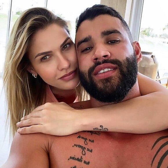 Andressa Suita e Gusttavo Lima colocaram ponto final em casamento no começo de outubro