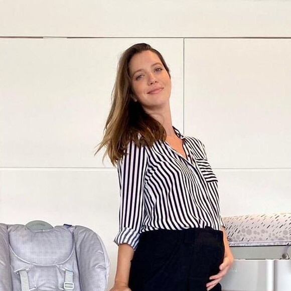 Nathalia Dill está grávida de 7 meses da primeira filha, Eva