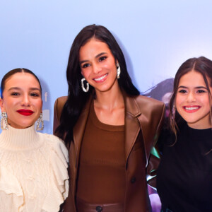 Bruna Marquezine fez sua primeira pré-estreia de seu primeiro filme como protagonista, 'Vou Nadar Até Você', em março de 2020