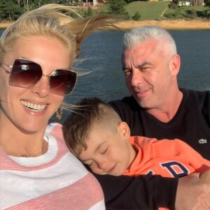 Ana Hickmann e Alexandre Corrêa são pais de Alexandre Jr., de 6 anos