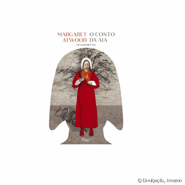 O livro 'O conto de Aia', de Margaret Atwood, está disponível na Amazon