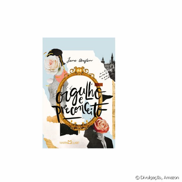 O livro 'Orgulho e Preconceito', de Jane Austen, está disponível na Amazon