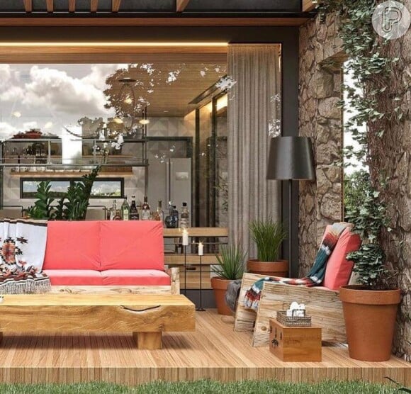 Rancho de Bruno Gagliasso possui placas solares, reuso de água, teto verde e cortinas automáticas para preservar a temperatura ambiente conforme o deslocamento do sol
