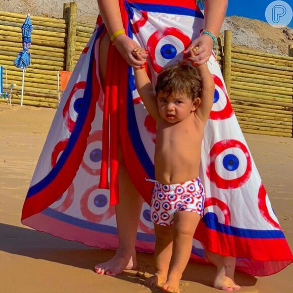 Marília Mendonça divertiu famosos ao mostrar vídeo com o filho, Léo