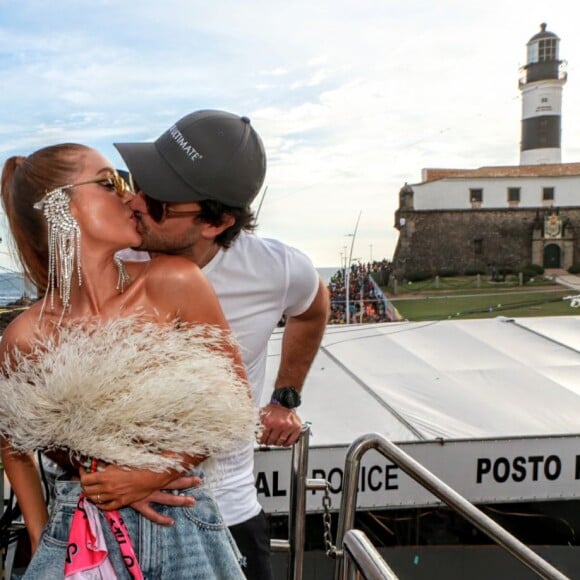 Marina Ruy Barbosa e Xande Negrão já curtiram juntos o Carnaval de Salvador