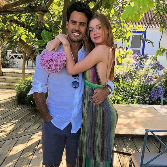 Marina Ruy Barbosa e Xande Negrão compartilhavam momentos nas redes com os seguidores